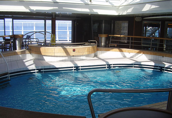 jacuzzi en el barco